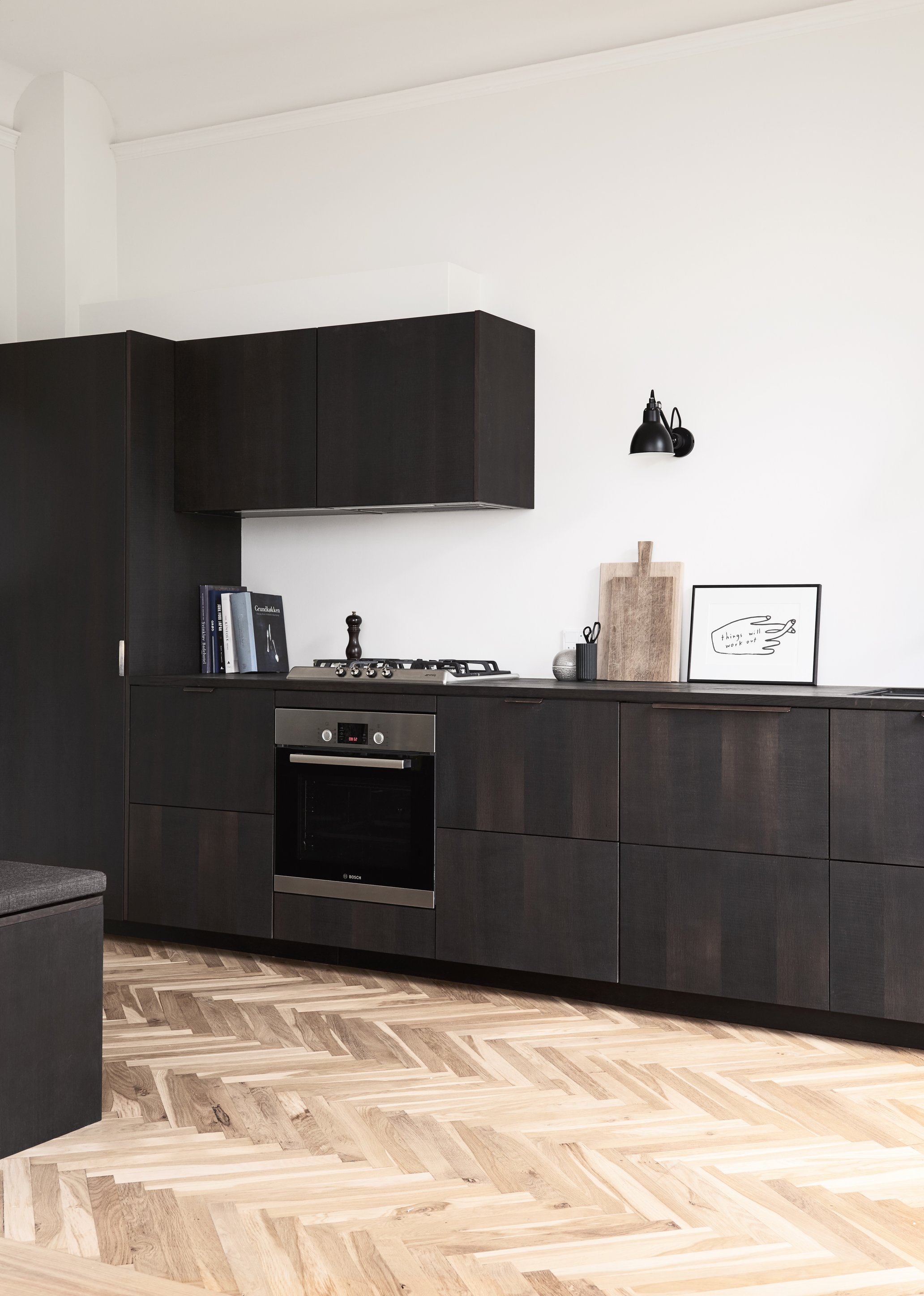 Worktop in solid wood